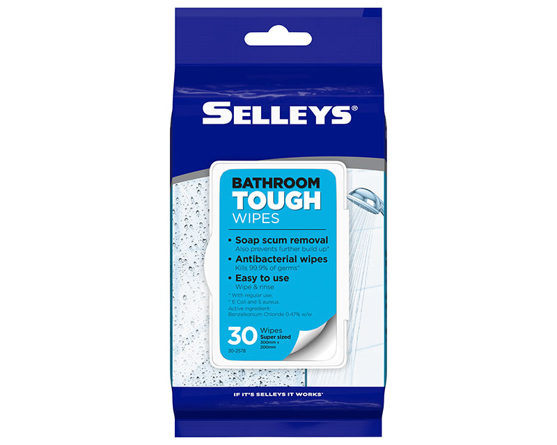 Selleys Bathroom Tough Wipes