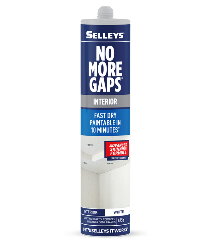 No More Gaps Interior Fast Dry